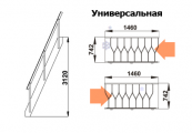 Лестницы для дачи К-007